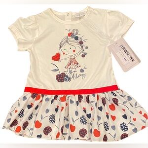 Melisa Bai Baby Girls 18 Month Tutu Dress Made In Italy NWT, Art To Wear, Artsy